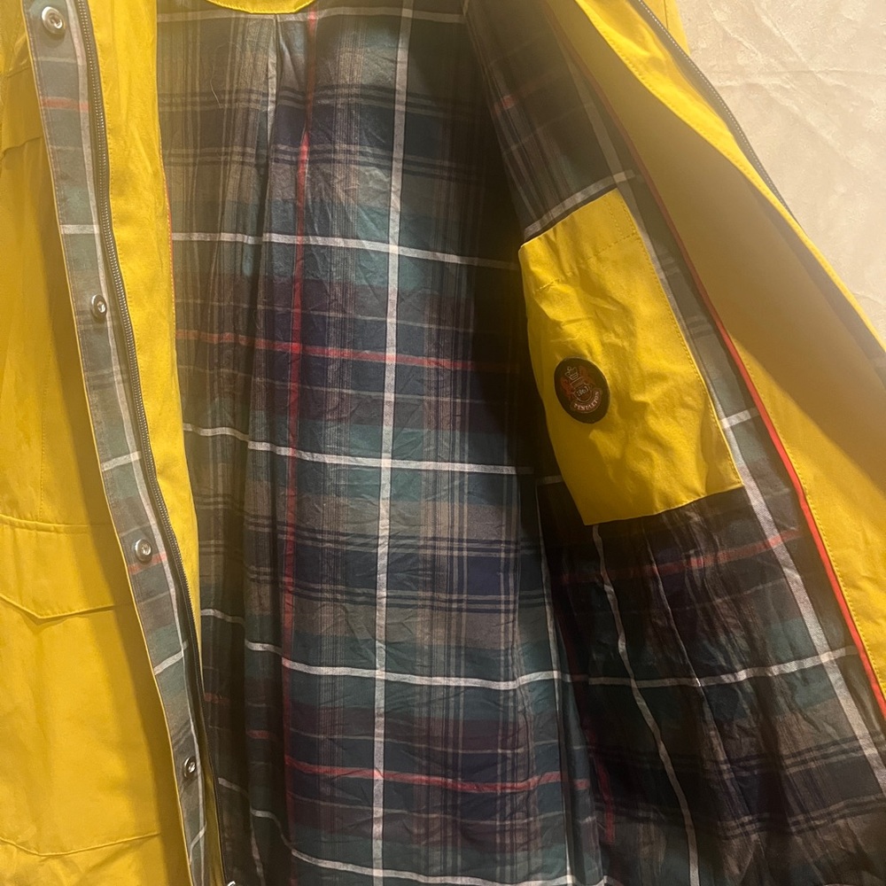 Pendleton Mustard Yellow Rain Jacket - image 6